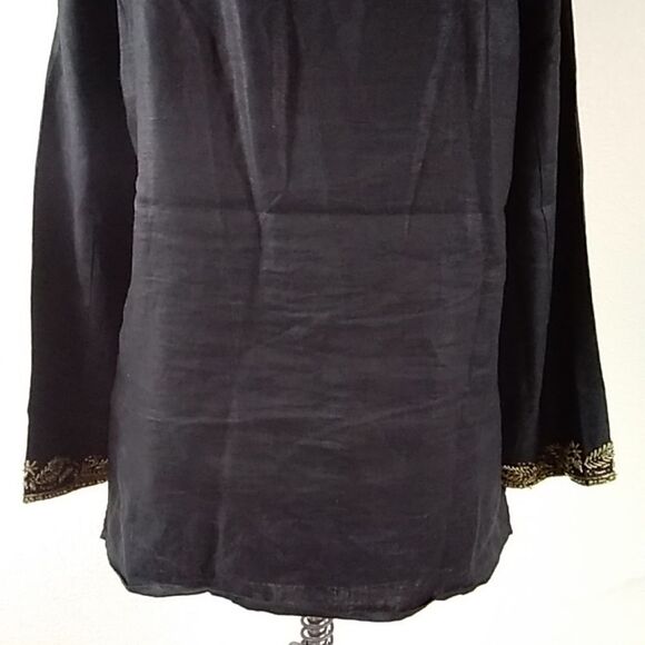 MICHAEL KORS SEQUINS WOMEN'S BLOUSE SIZE L - Picture 7 of 12